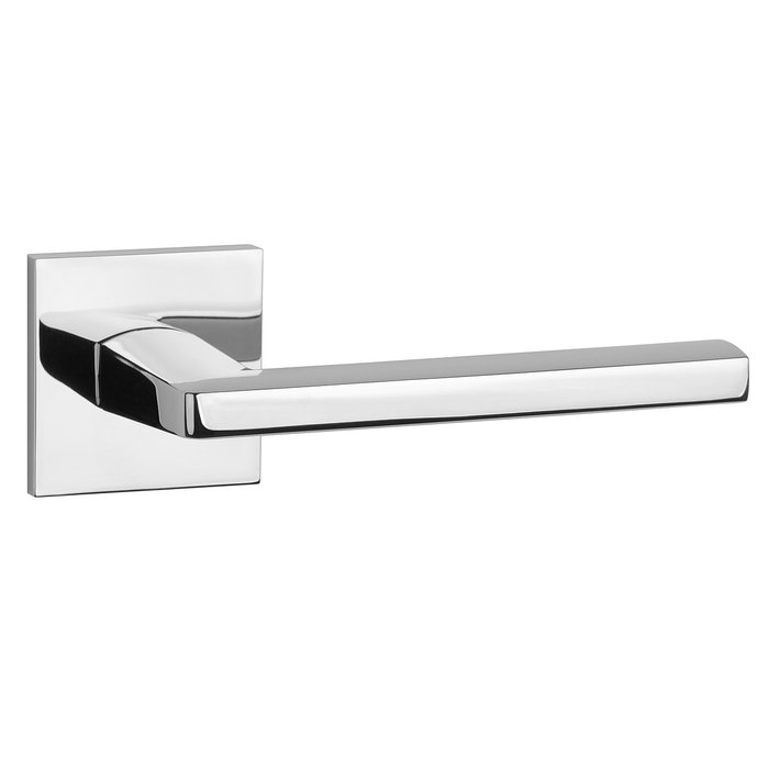 Aprile Poignées de porte solides Aprile PYROLA Chrome poli carré 53x53x7 mm