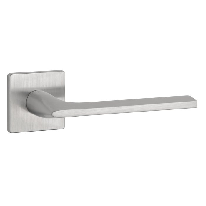 Aprile Poignées de porte solides Aprile SALVIA carrées 52x52x5 mm chrome brossé