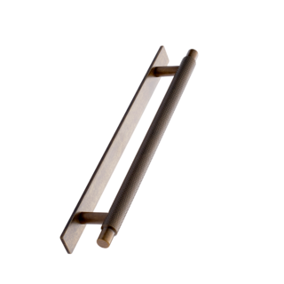 Furnipart Meubelgreep MANOR-Back kruislings geslepen 192 mm antiek messing