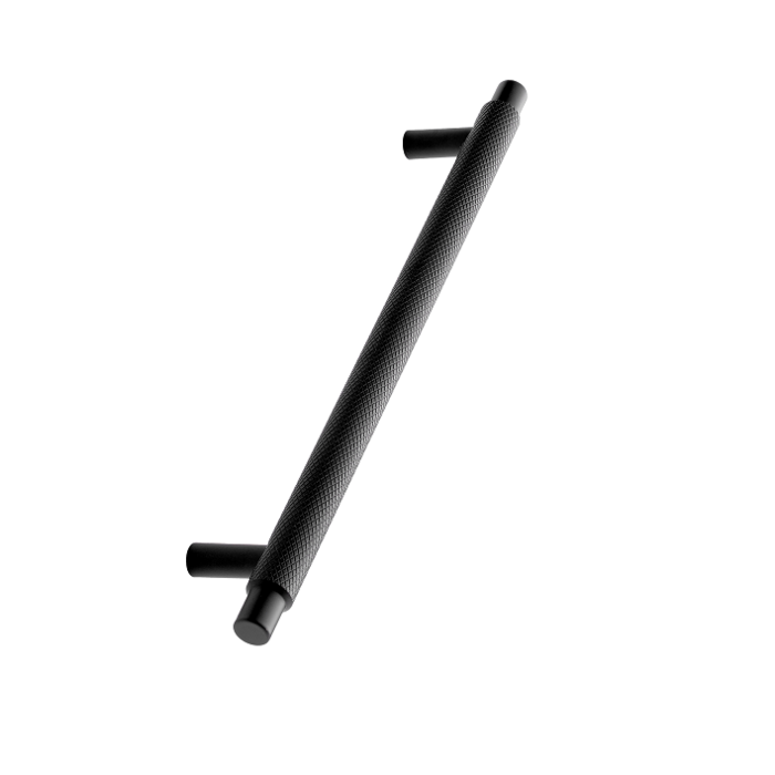 Furnipart Zwarte Furnipart meubelgreep MANOR kruislings geslepen