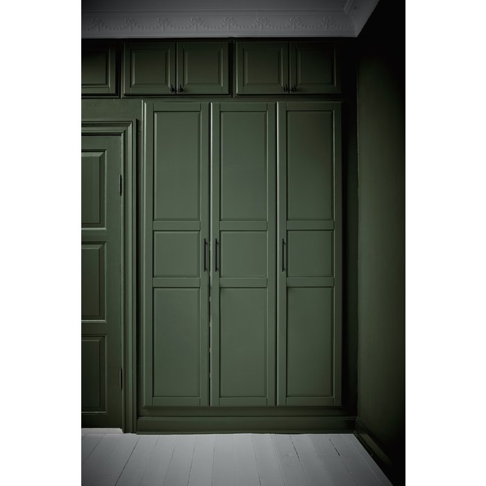 Furnipart Schwarzer Furnipart-Möbelgriff MANOR im Kreuzschliff