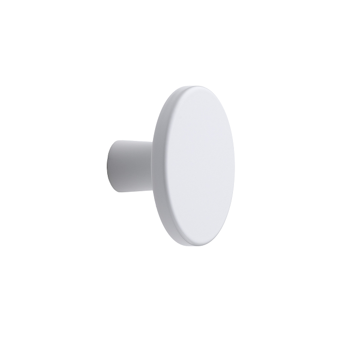 Furnipart Möbelknopf Furnipart weiß matt PLATO Ø 42 mm