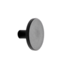 Furnipart Bouton de meuble PLATO peint en noir Rond
