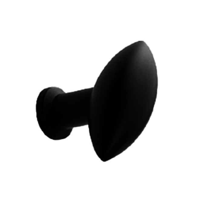 Furnipart Bouton de meuble noir Furnipart ZEPPELIN