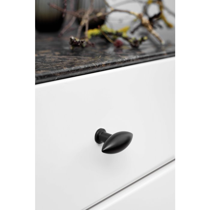 Furnipart Black Furnipart furniture knob ZEPPELIN