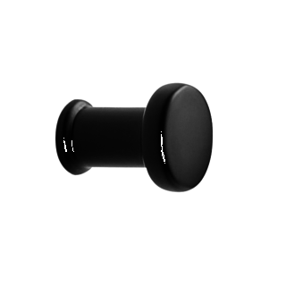 Furnipart Möbelknopf GATE Round matt Schwarz