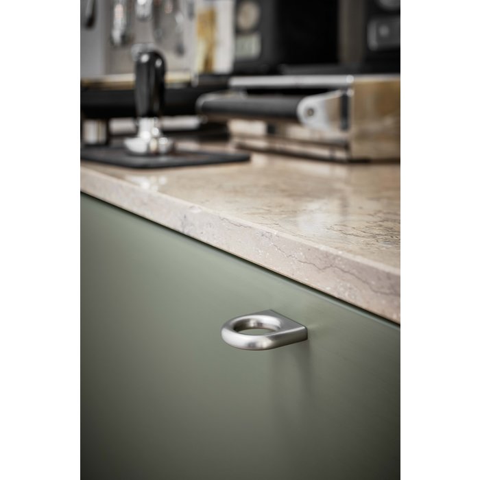 Furnipart Furnipart Möbelgriff LUCK 32 mm Edelstahl Look