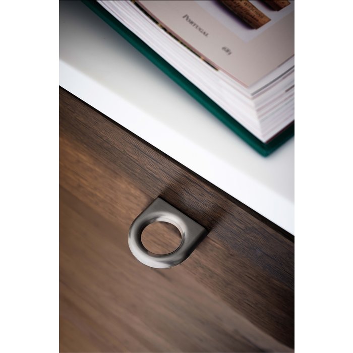 Furnipart Poignée de meuble Furnipart LUCK 32 mm en acier inoxydable Look