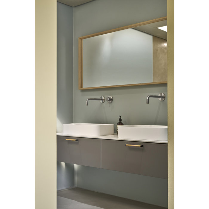 Furnipart Poignée de meuble Furnipart noir-marron CROSSING 160 mm bois-zamak