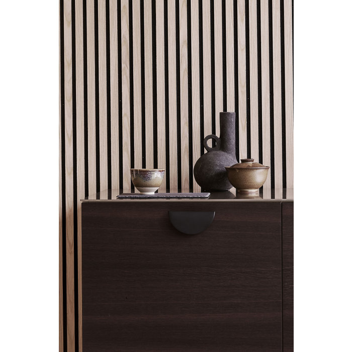 Furnipart Matt black Furnipart furniture handle HORIZON large 64 mm