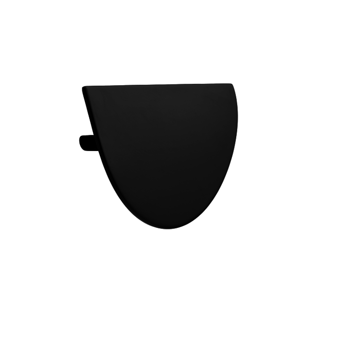 Furnipart Poignée de meuble Furnipart noir mat HORIZON grand 64 mm