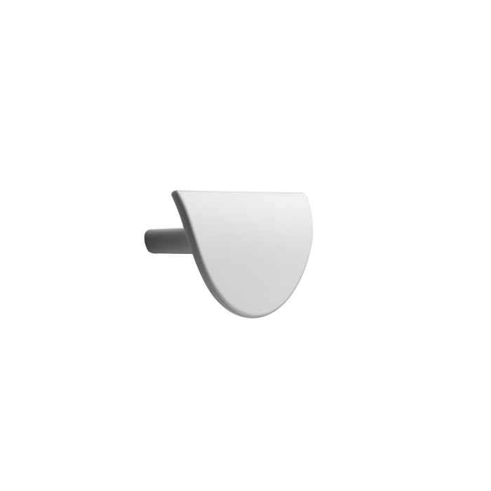 Furnipart Matte white Furnipart furniture handle HORIZON