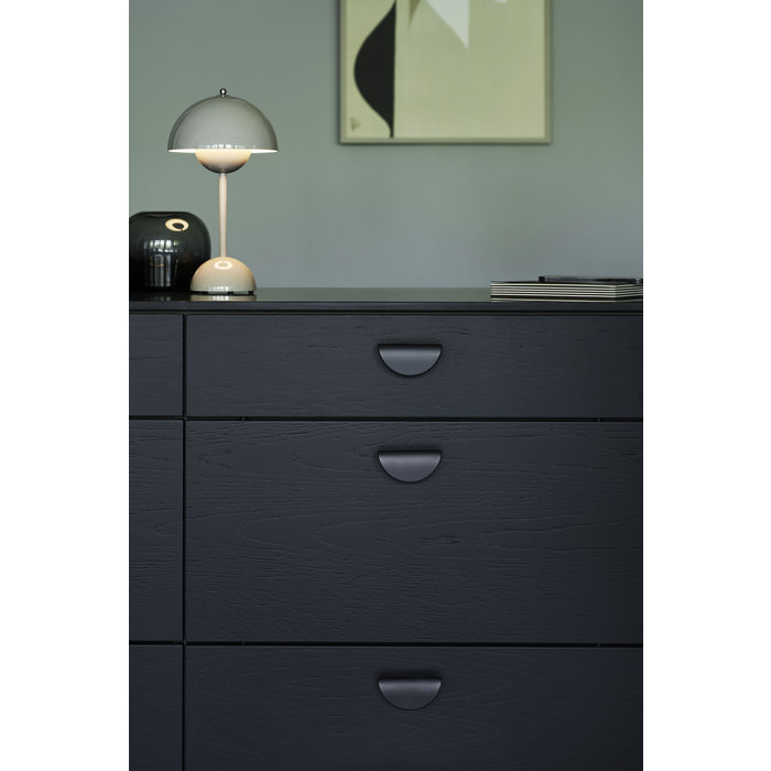 Furnipart Matt black Furnipart furniture handle HORIZON small 32 mm