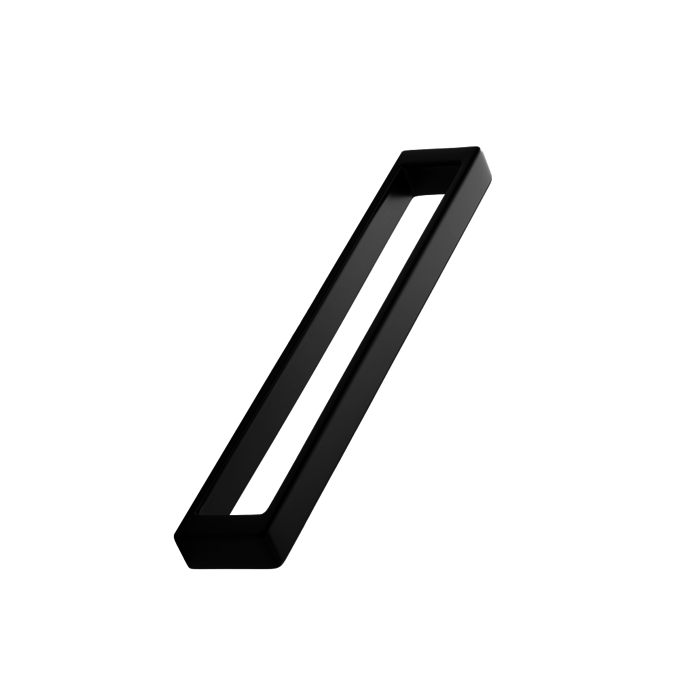 Furnipart Poignée de meuble Furnipart noire CUBICO 192 mm