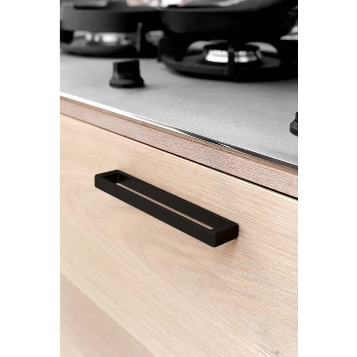 Furnipart Black Furnipart furniture handle CUBICO 192 mm