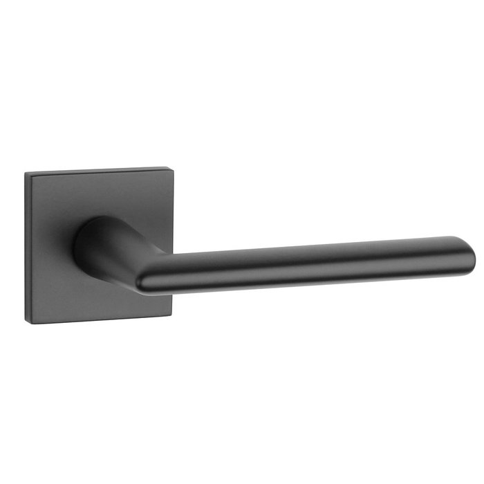 Aprile Black solid Aprile door handles PRIMULA square 53x53x7 mm