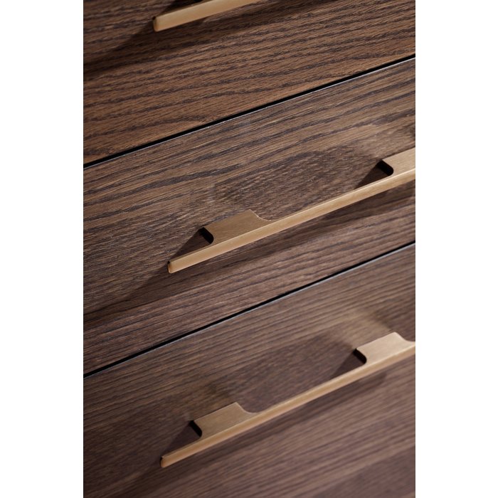 Furnipart Poignée de meuble Furnipart TAU 160 mm laiton brossé