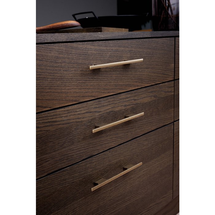 Furnipart Poignée de meuble Furnipart TAU 160 mm laiton brossé