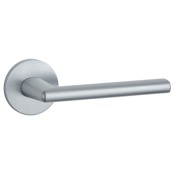 Aprile Poignées de porte solides Aprile KALMIA chrome mat Ø 53x7 mm