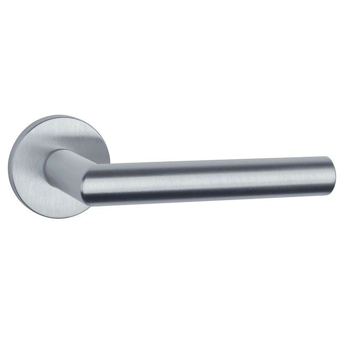 Aprile Solid Aprile door handles ARABIS matt chrome Ø 53x7 mm