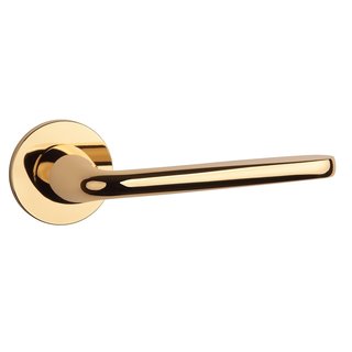 Aprile Aprile door handles HIACYNTA 5mm gold polished