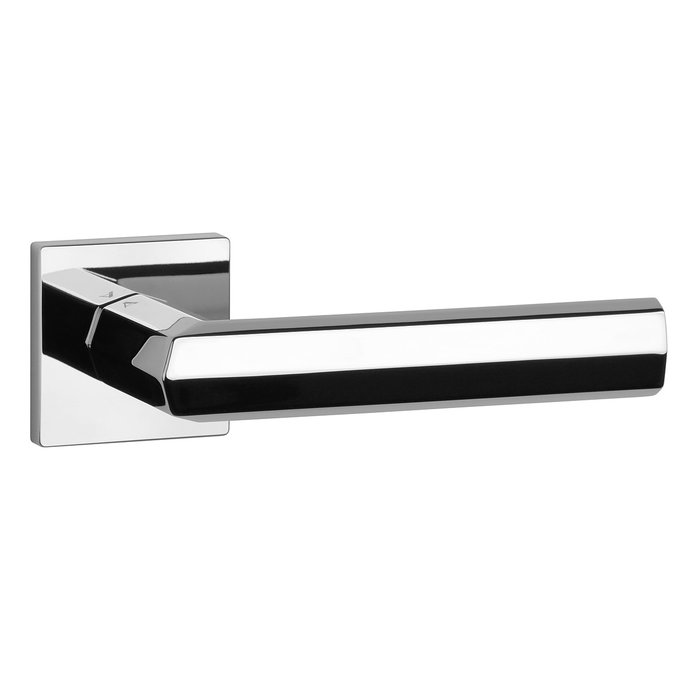 Aprile Solid Aprile door handles FRESIA square 52x52x7mm Chrome polished