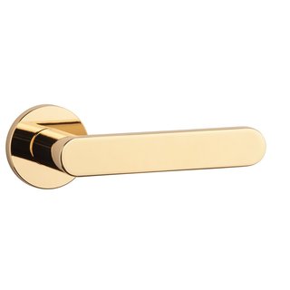 Aprile Aprile door handles ALORA Gold polished