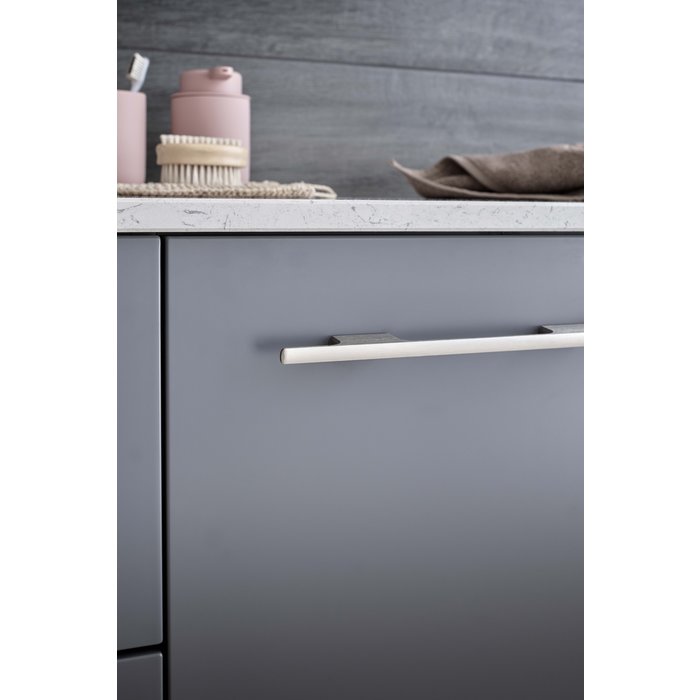 Furnipart Poignée de meuble Furnipart TAU 160 mm acier inoxydable Look