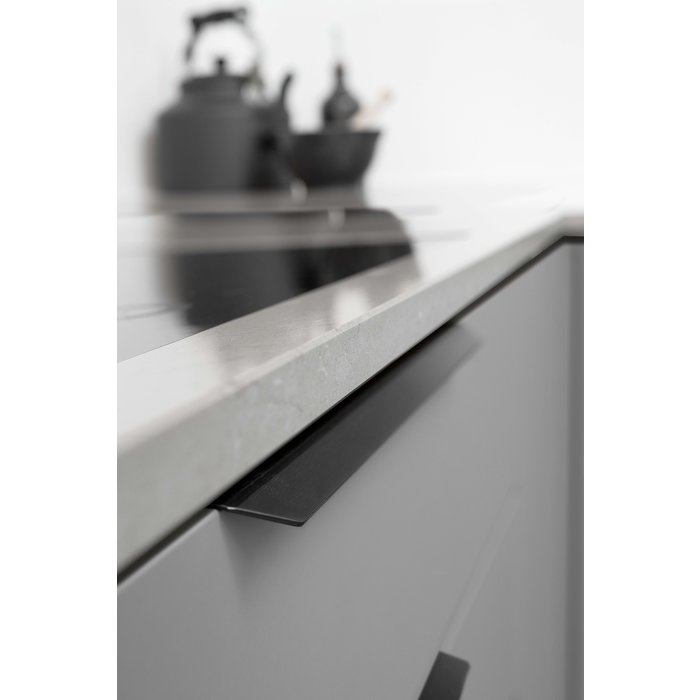 Furnipart Furnipart corner handle BLAZE matt black L= 350 mm