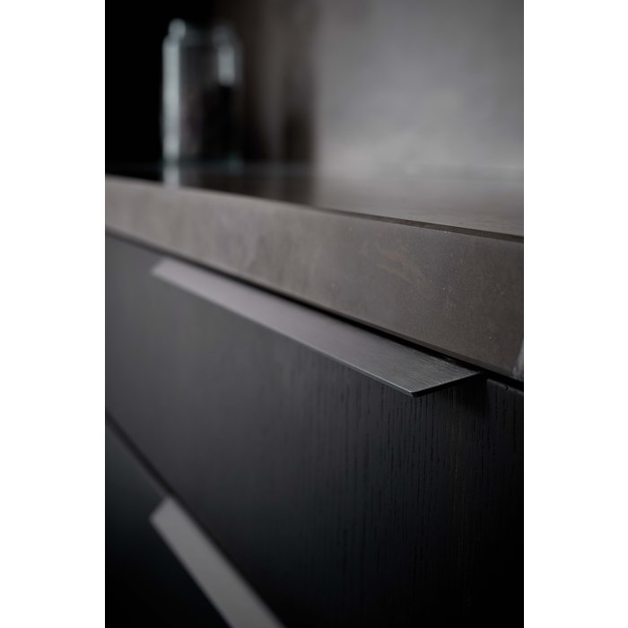 Furnipart Furnipart corner handle BLAZE anthracite brushed L= 350 mm