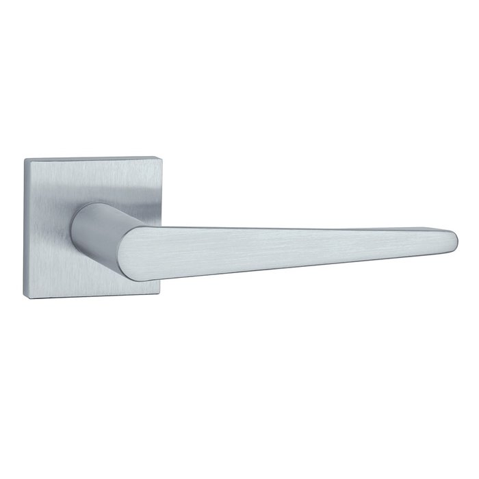 Aprile Solid Aprile door handles ARNICA matt chrome square 53x7 mm