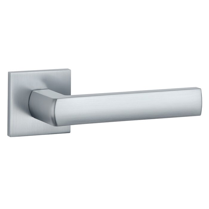 Aprile Solid Aprile door handles HOSTA matt chrome square 53x53x7 mm