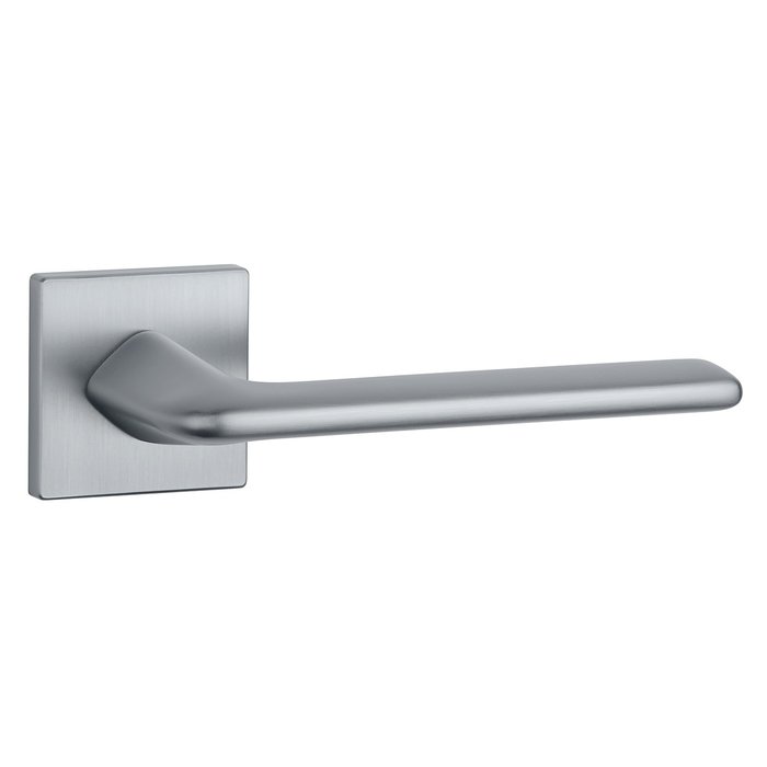 Aprile Solid Aprile door handles LILAC square 52x52x7mm matt chrome