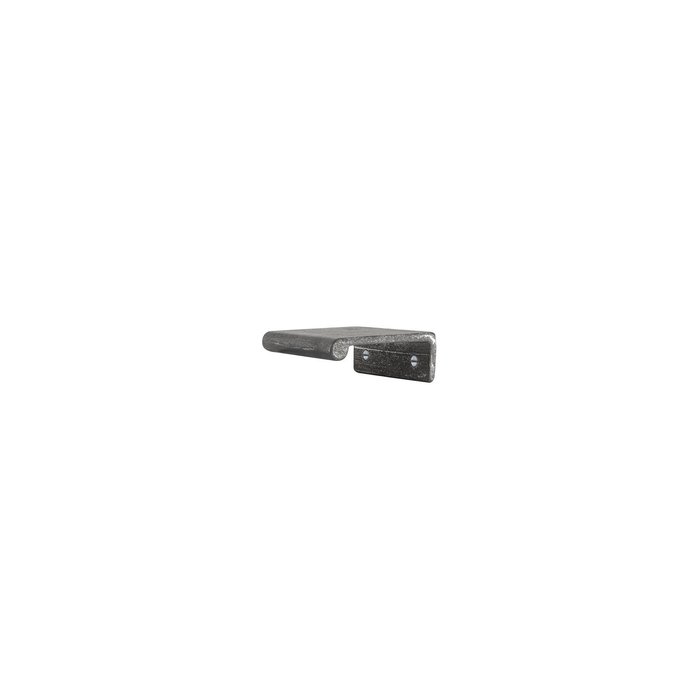Dauby Furniture handle PMSP- 32/50 raw metal (RM) L=50 mm