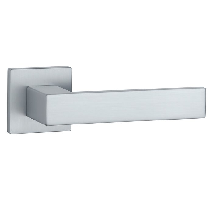 Aprile Solid Aprile door handles PINA square 52x52x7mm matt chrome