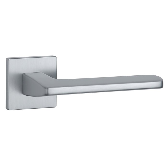 Aprile Solid Aprile door handles YUKA square 52x52x7mm matt chrome