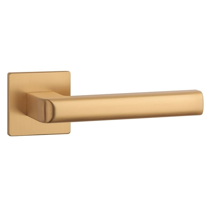 Aprile Poignées de porte Aprile massives SALICE or mat carrées 52x52x5mm