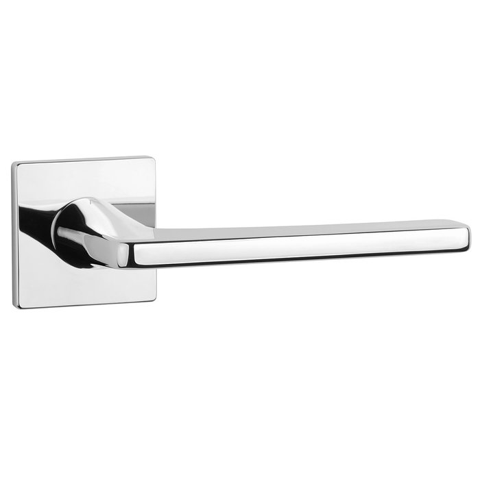 Aprile Poignées de porte solides Aprile SETIA carrées 52x52x5mm Chrome poli