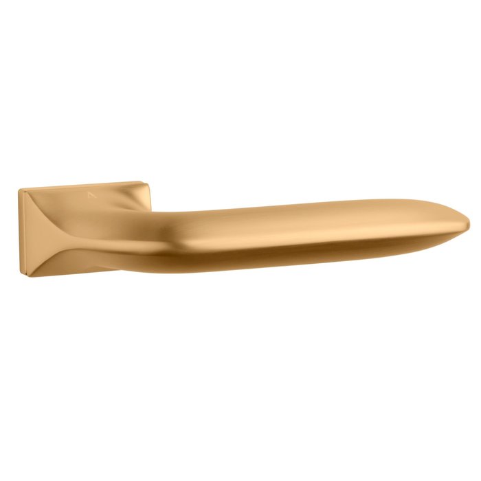 Aprile Aprille door handles GLADIOLA matt gold rectangular 50x33 mm