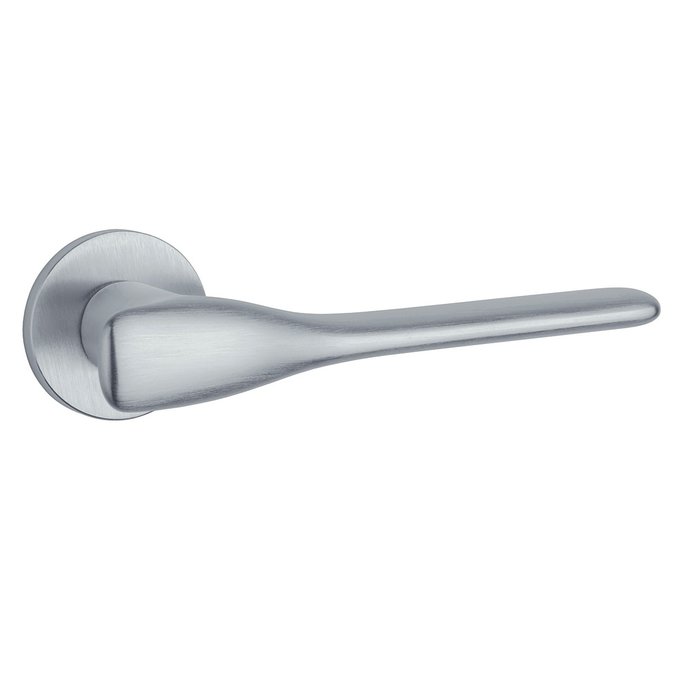 Aprile Massive Aprile Türgriffe ORCHIDE matt Chrom rund Ø 52x7 mm