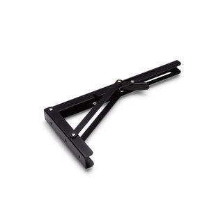 Dulimex Luxury shelf carrier foldable 300x160 mm black