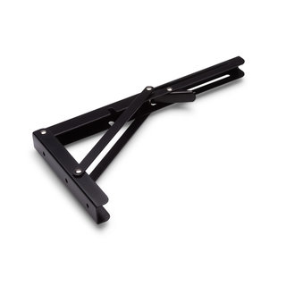 Dulimex Luxury shelf carrier foldable 400x195mm black