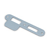 Dulimex Stainless steel striker plate round corners for safety mortise lock PC72