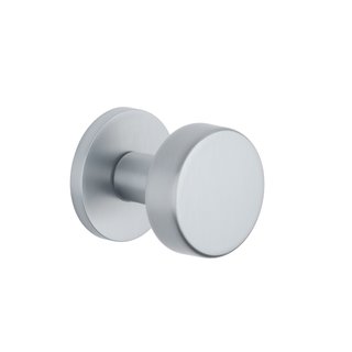 Aprile Bouton de porte simple Aprile RUTA chrome mat