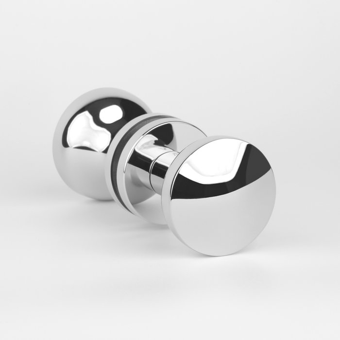 Aprile Paar deurknoppen Aprile ORTICA  Ø 57 mm Chroom gepolijst