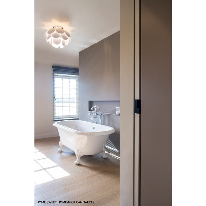 Dauby Bol porte coulissante noire PRSD fer vieilli noir (VO) 40x100x50mm