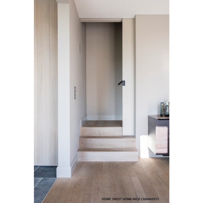 Dauby Bol porte coulissante noire PRSD fer vieilli noir (VO) 40x100x50mm