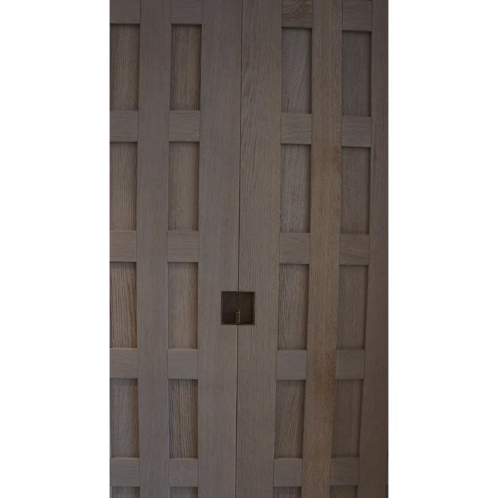 Dauby Zwarte schuifdeurkom PRSD Ruw brons (VO) 40x100x50mm