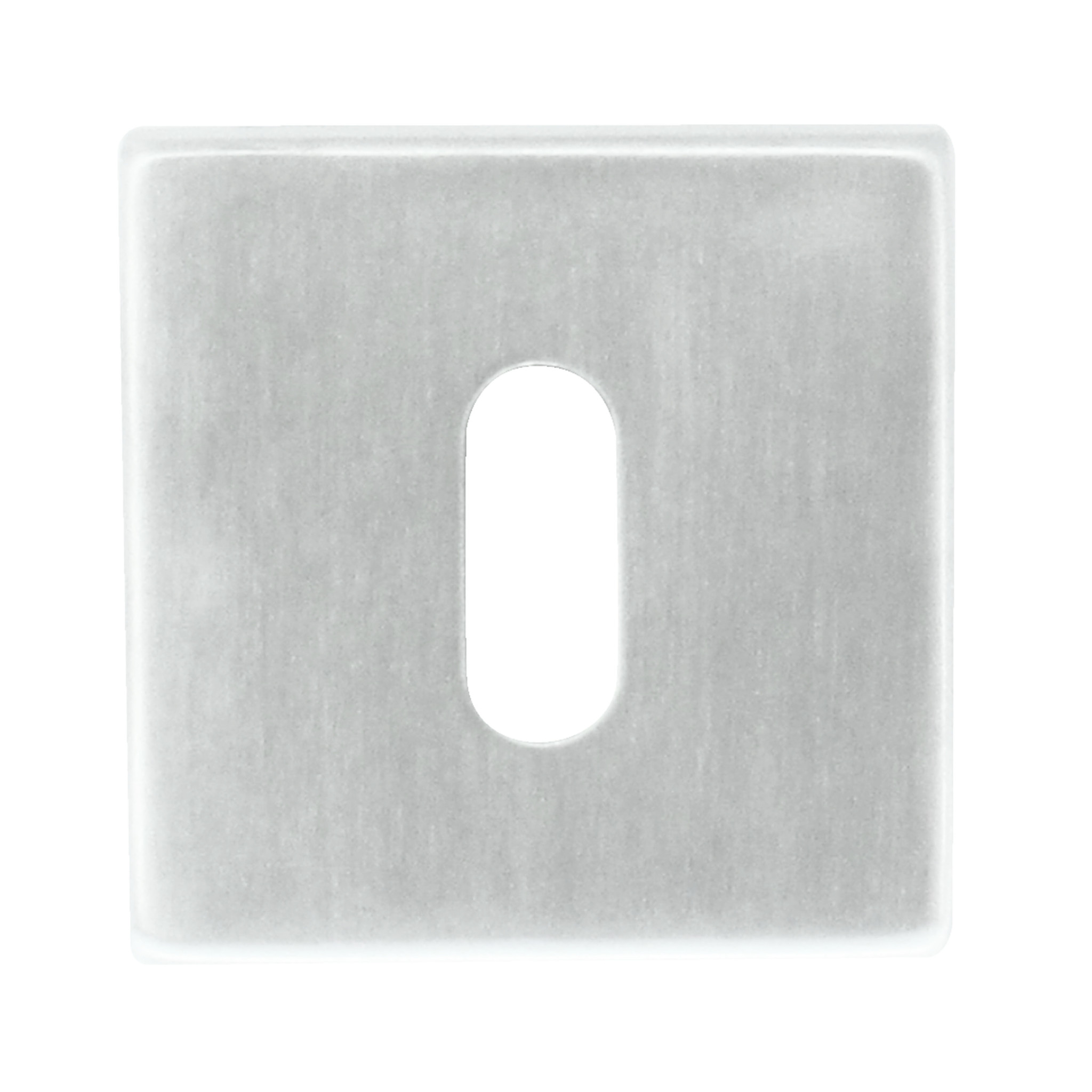 Key plates Square 3 stainless steel plus