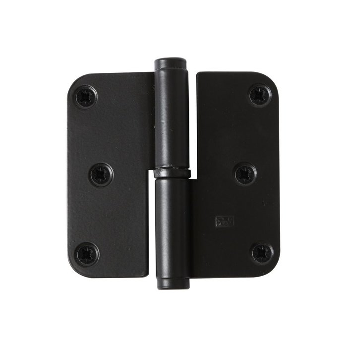 Dauby Dauby hinge PRE33 aged iron black (VO) 80x80x2.5